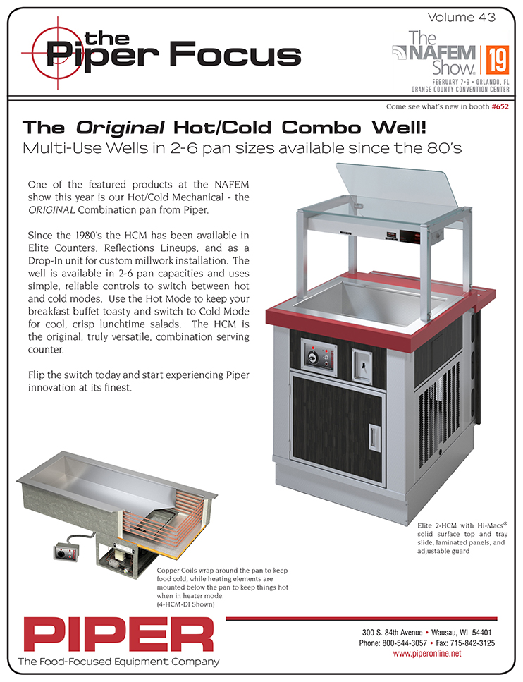 Piper Focus Hot Cold Combo Well
